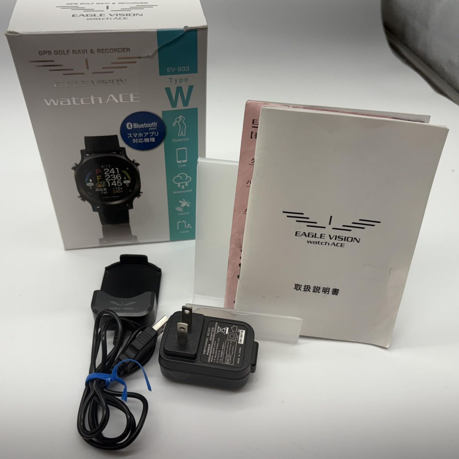 アサヒゴルフ EAGLE VISION watch ACE EV-933 BK S115912444