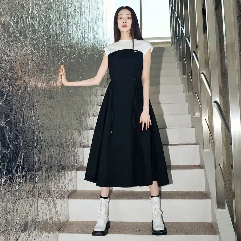 fish&kids PATCHWORK DRESS 2-3y FISH & KIDS パッチワークドレス 2-3Y