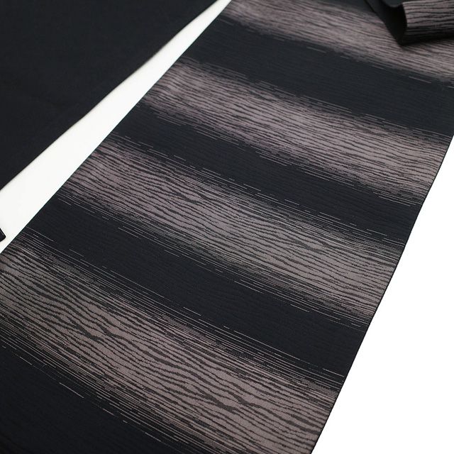 袋帯　正絹　夏物　メダカ柄　未使用　仕立て済み 袋帯 正絹 夏物 メダカ柄 未使用 仕立て済み