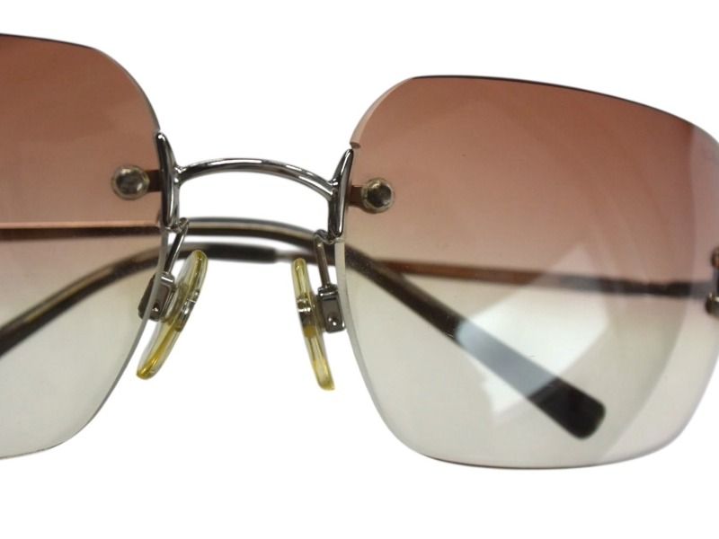 CHANEL シャネル リムレス サングラス 4017-D c.124/89 サイズ62