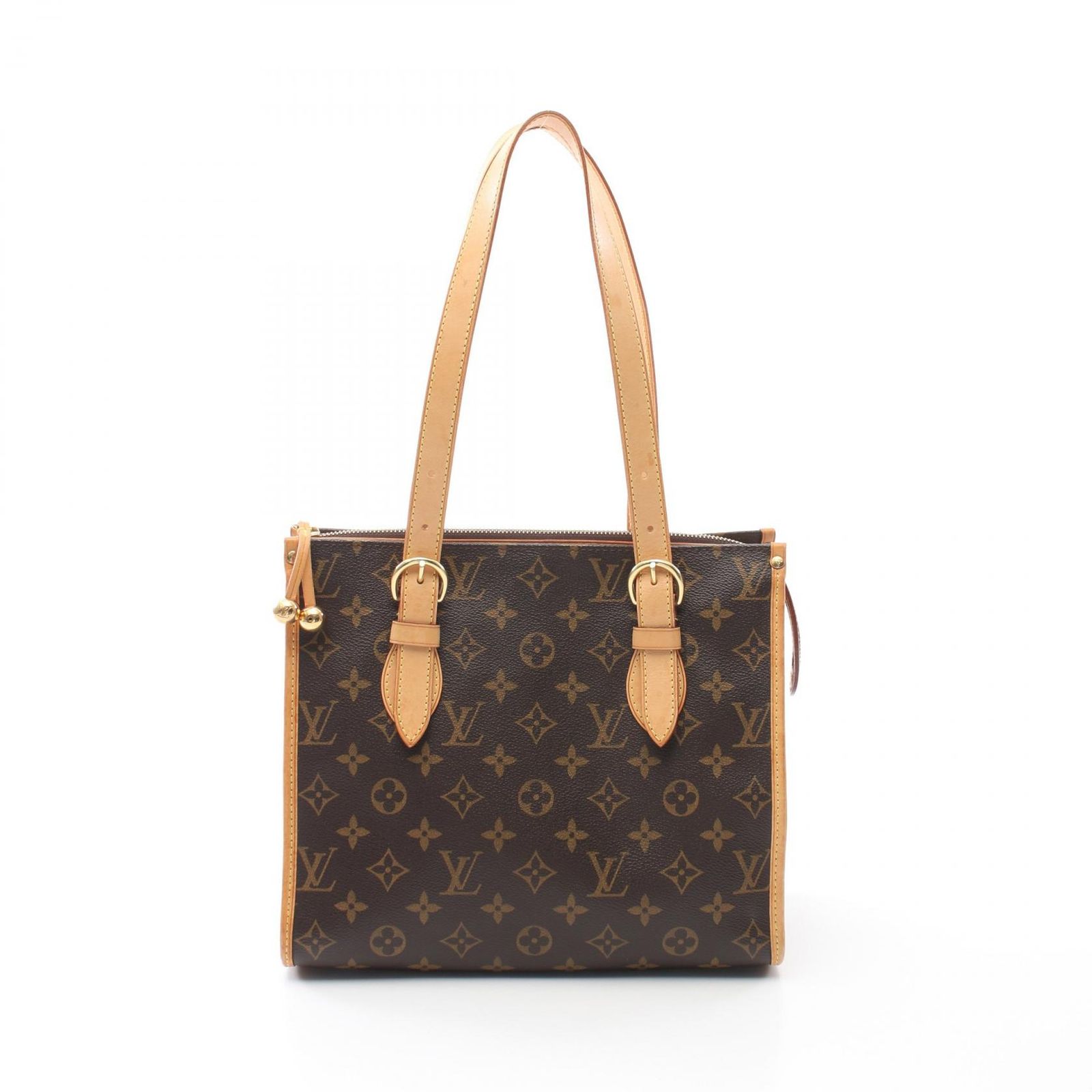 ルイ ヴィトン LOUIS VUITTON トートバッグ ポパンクール オ モノグラム M40007 PVCコーティングキャンバス レザー ポパンクール オ レディース Used A