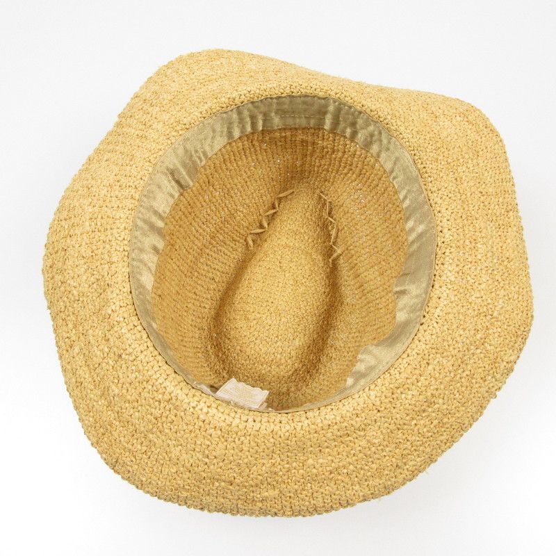 未使用◆ヘレンカミンスキー　ラフィア　帽子　BILBAO WIDE BRIM 未使用◇ヘレンカミンスキー ラフィア 帽子 BILBAO WIDE BRIM