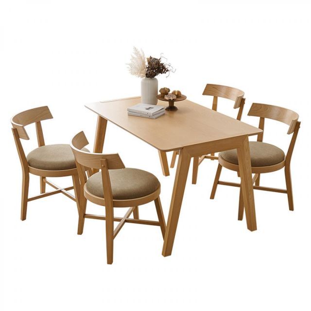萩原 Hagihara ダイニング５点セット ベージュ MI-860936NABE-5S 新生活 一人暮らし デザイン おしゃれ インテリア 家具