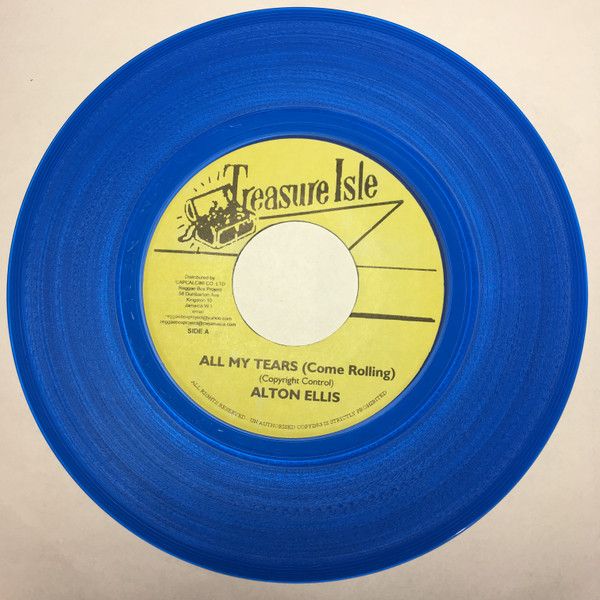 ジャマイカ7” Alton Ellis All My Tears Come Rolling | Duke Of Earl none Treasure Isle |00080