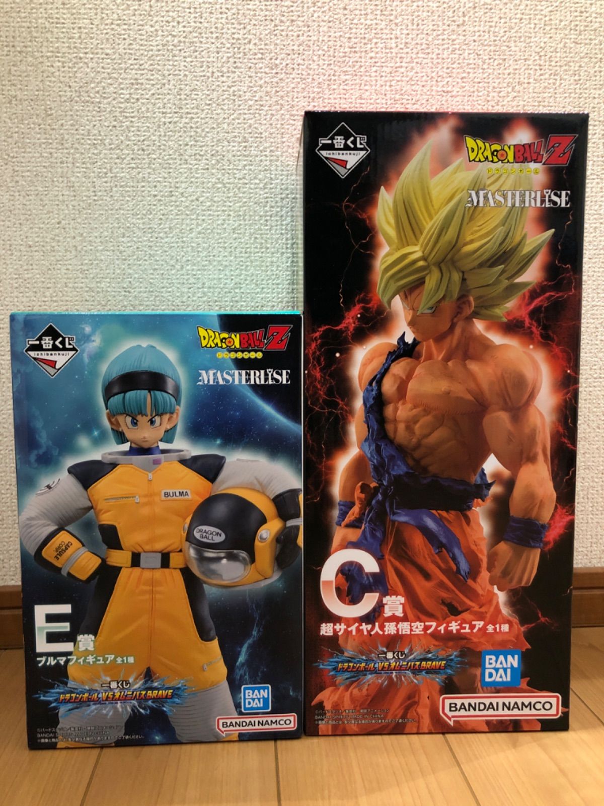 フィギュア ドラゴンボール一番くじ オムニバスBRAVE C賞 超サイヤ人