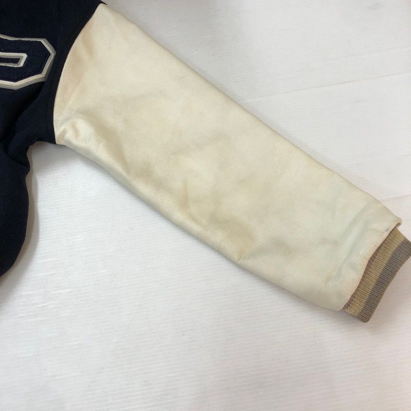 美品　Slow Gun & Co.スタジャン　ラムレザー　カシミアウール　日本製 美品 Slow Gun & Co.スタジャン ラムレザー カシミアウール 日本製 美品L✨