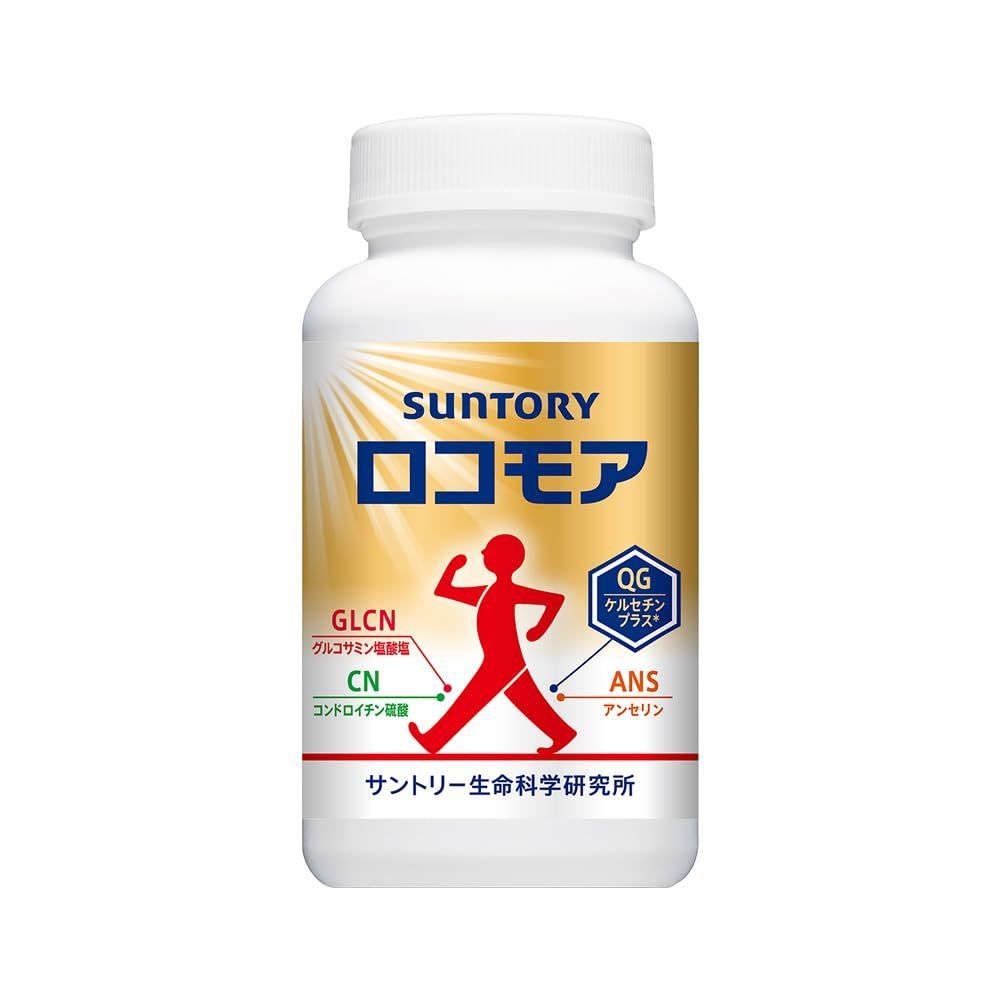 数量 サントリー ロコモア 膝 サプリ グルコサミン コンドロイチン サプリメント 360粒入|約60日分