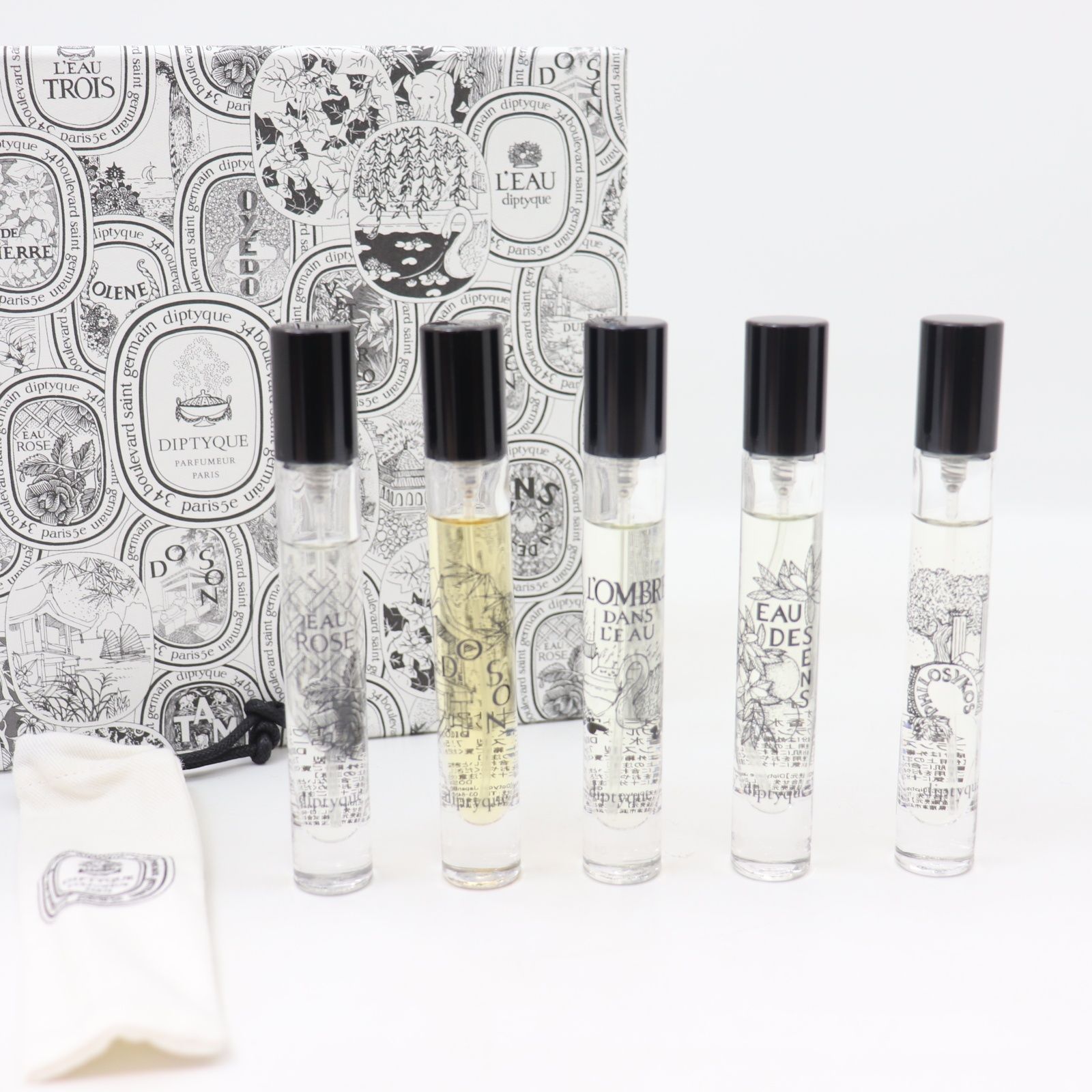 diptyque ディプティック4本セット diptyque ディプティック4本セット石鹸付き