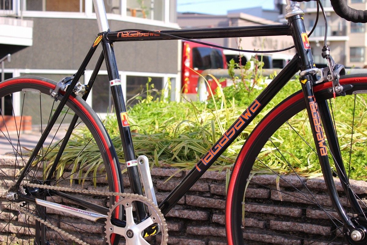 ナガサワ NAGASAWA トラックバイク クロモリ ピストバイク