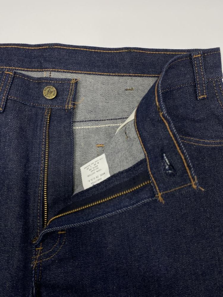 中古】KEY 80s USA製 TALONジップ デニムパンツ サイズ36×29