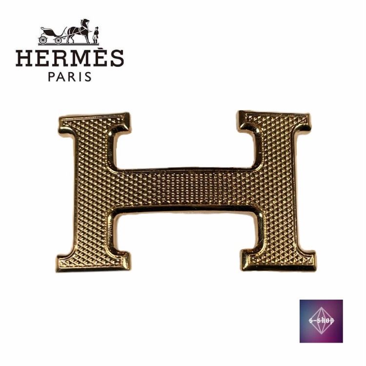 HERMES エルメス Hバックル ベルト コンスタンス ゴールド 金 メンズ 