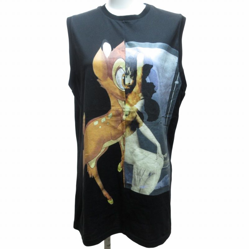 希少 GIVENCHY DisneyコラボTシャツ 半袖 ブラック ポルトガル製