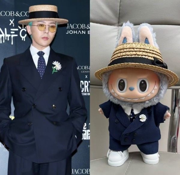 Labubu ぬいぐるみ服 15/17cm 7点セット BIGBANG G-DRAGON 着用