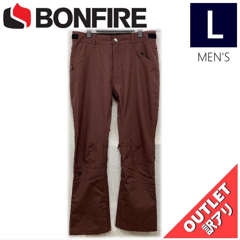 【OUTLET】 BONFIRE BLACKLINE GAITER PNT カラー:MAROON Lサイズ メンズ スノーボード スキー パンツ PANT アウトレット OUTLET】 BONFIRE BLACKLINE GAITER PNT カラー:MAROON Lサイズ