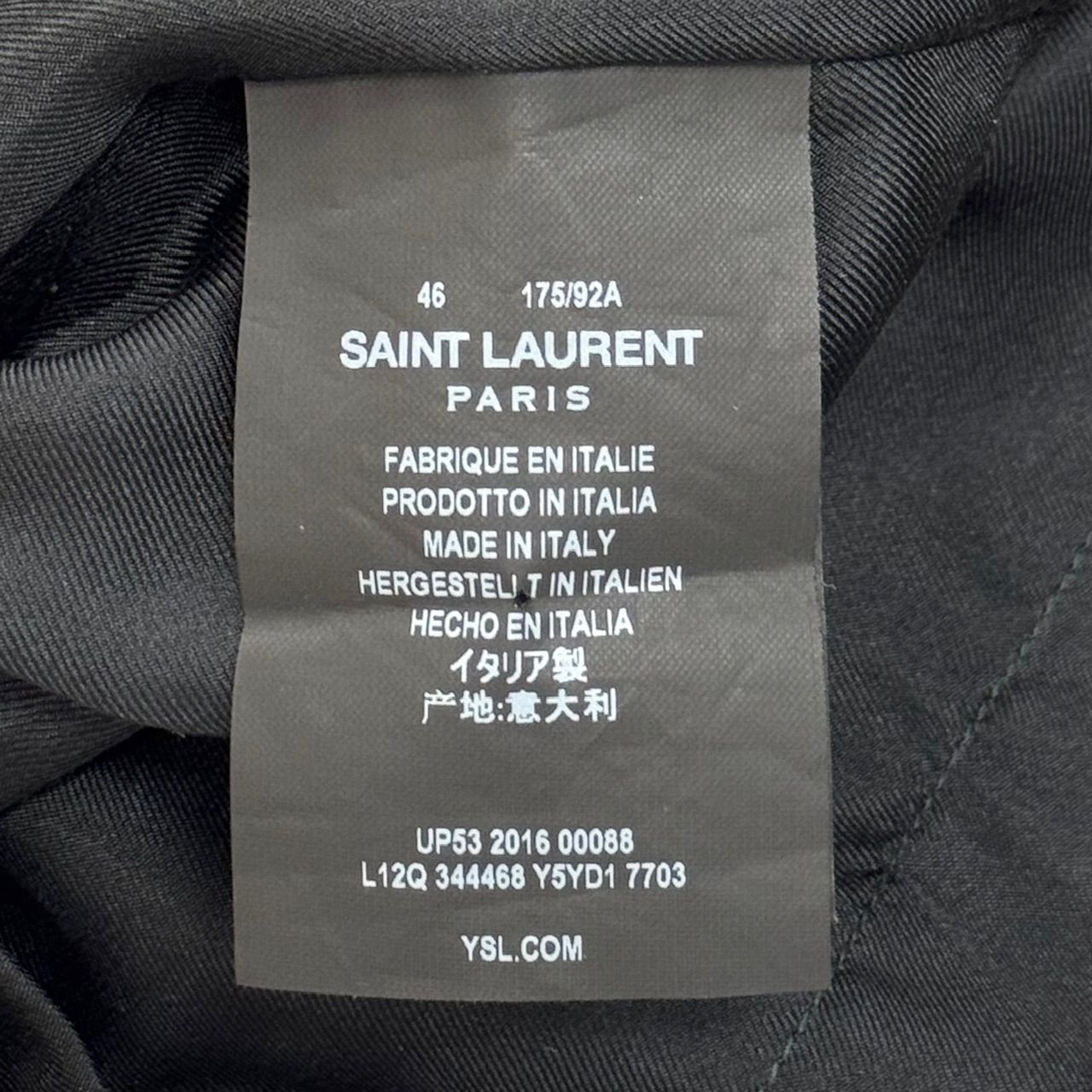saint laurant leather tie エディ期 archive アーカイブエディ・スリマン期サンローラン〉エデ・スリマン時代