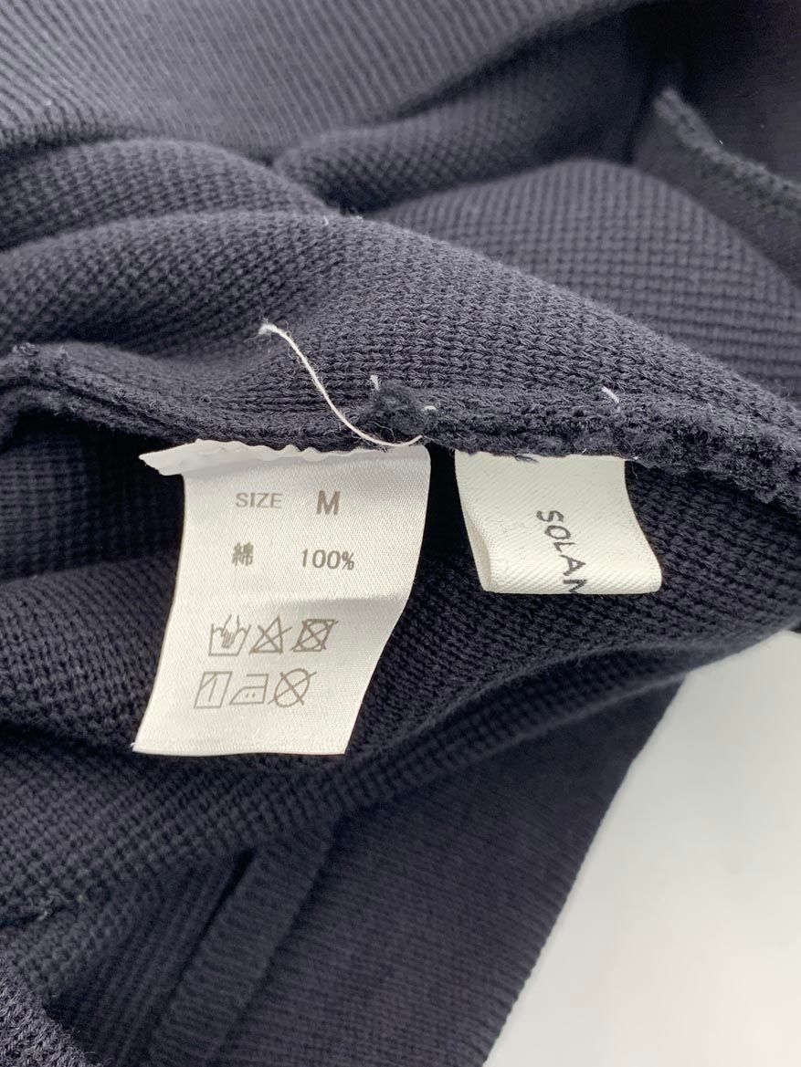 SOLAMONAT ソラモナ ウエハース ニット Iライン タイト スカート sizeM 黒 レディース GULLKHAN_COM