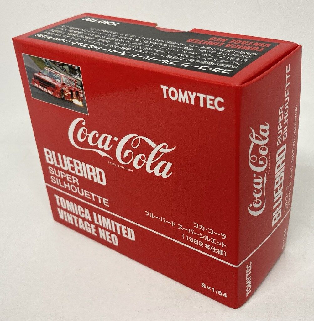 トミーテック　コカコーラ　ブルーバード　スーパーシルエット　１９８２年仕様 コカ・コーラ ブルーバード スーパーシルエット (82年 赤
