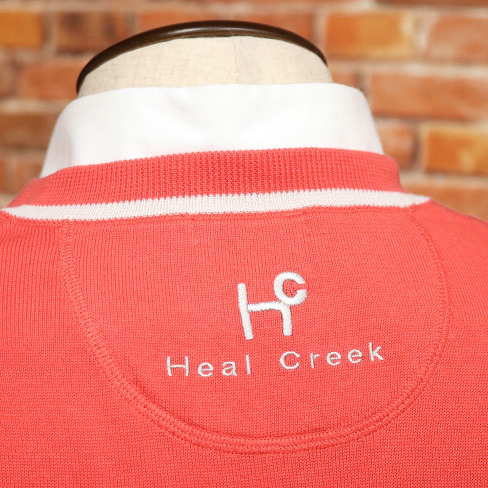 Heal Creek/52(LL)サイズ/ニット ベスト 001-18270 販売済み ロゴ