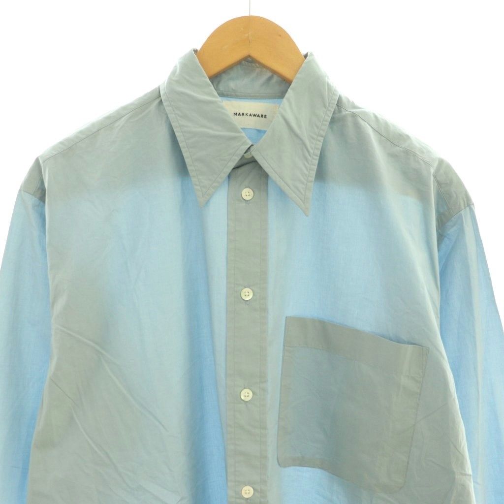 中古】マーカウェア MARKA WARE プルオーバ―シャツ コットン 2 ペール  
