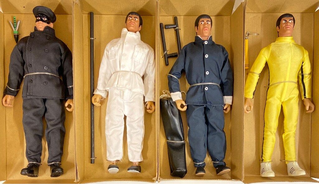 ブルースリー BRUCELEE フィギュア 龍の人形 クラシック コレクション