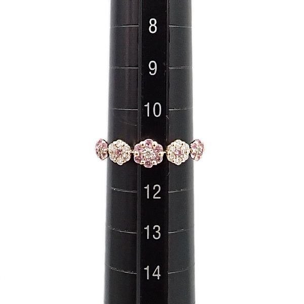 新品 ポンテヴェキオ エテルノ K18PG カラーサファイア リング 12号