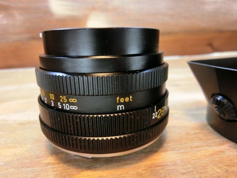 LEICA ELMARIT-R F2.8/28mm LEITZ WETZLAR 7242 LEITZ WETZLAR ELMARIT