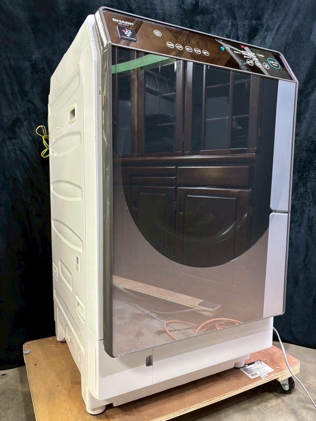 SHARPドラム式洗濯乾燥機ES-U111-TL洗濯11kg 乾燥6.0kg