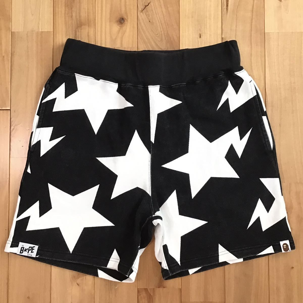 ABATHINGAPEスエットハーフパンツ　アベイシングエイプ Sサイズ ABATHINGAPEスエットハーフパンツ アベイシングエイプ Sサイズ