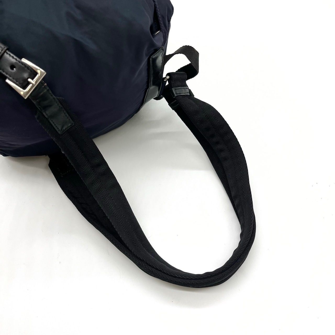 良品】 PRADA プラダ 三角プレート リュック バックパック 