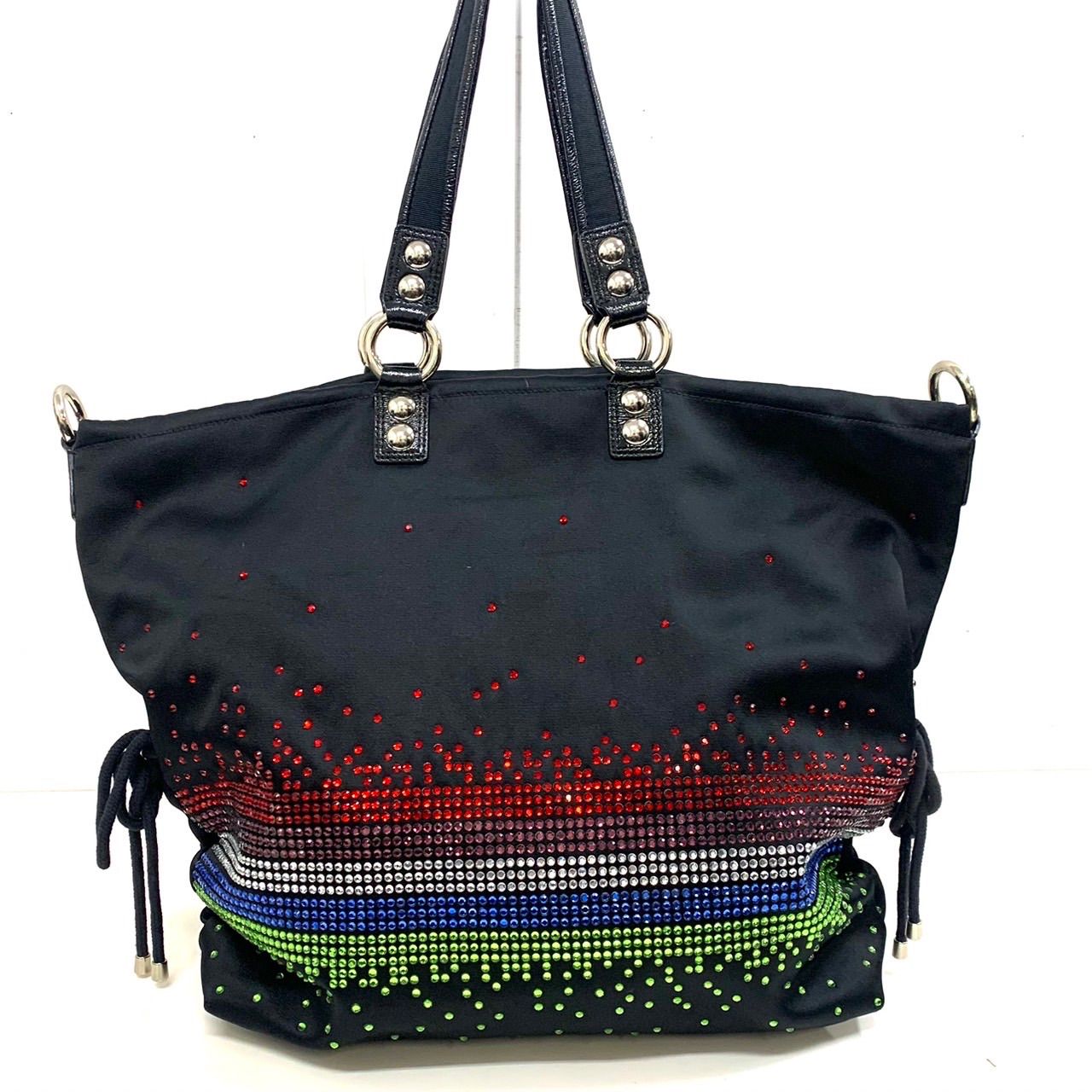ブランド一覧 | ワールド オンラインストア 極美品☆COACH ポピーラインストーンエクストラ 13841 コーチ バッグ