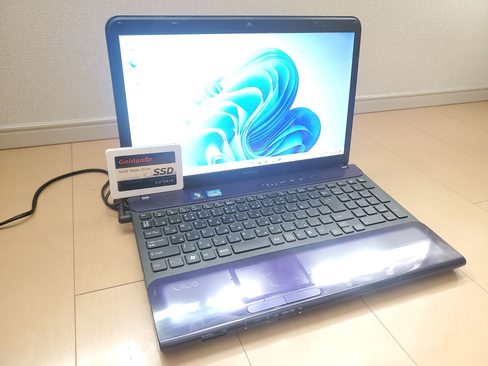 VAIO 超高速i7/新品高速SSD256GB/16GB//オフィス2021★ VAIO 超高速i7/新品高速SSD256GB/16GB//オフィス2021