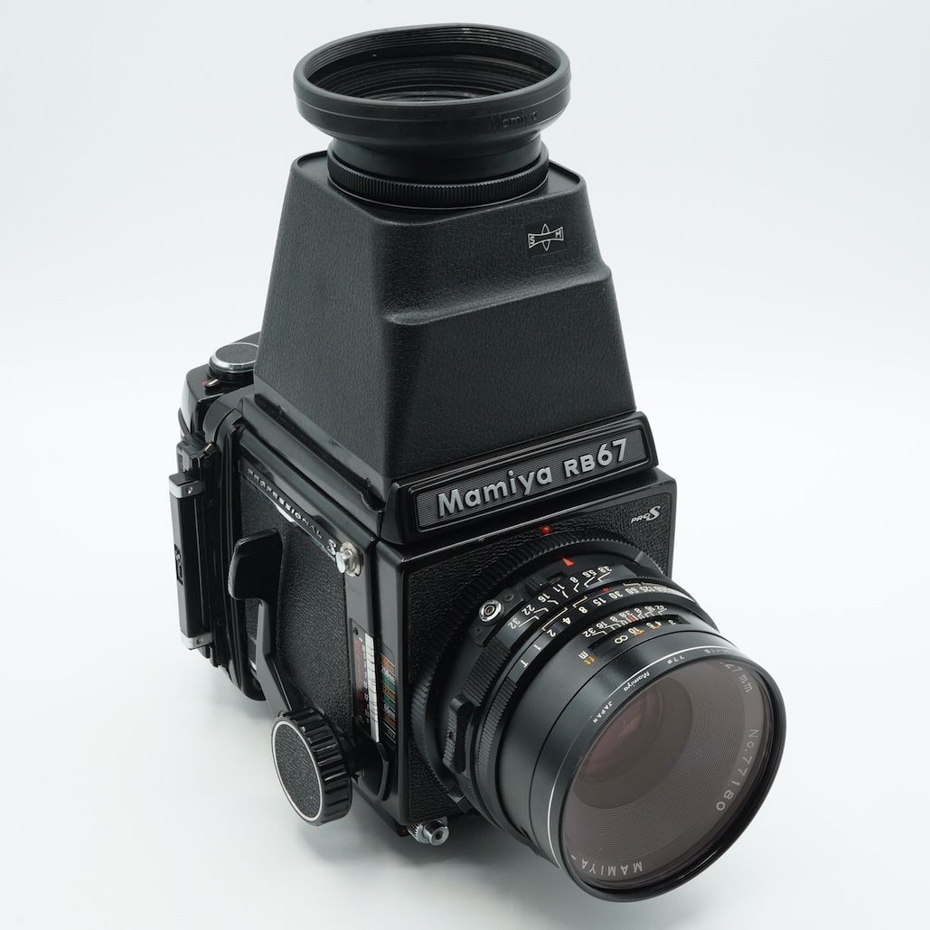 美品】Mamiya RB67 PRO S SEKOR C 127mm f3.8 美品】Mamiya RB67 PRO S SEKOR C 127mm f3.8