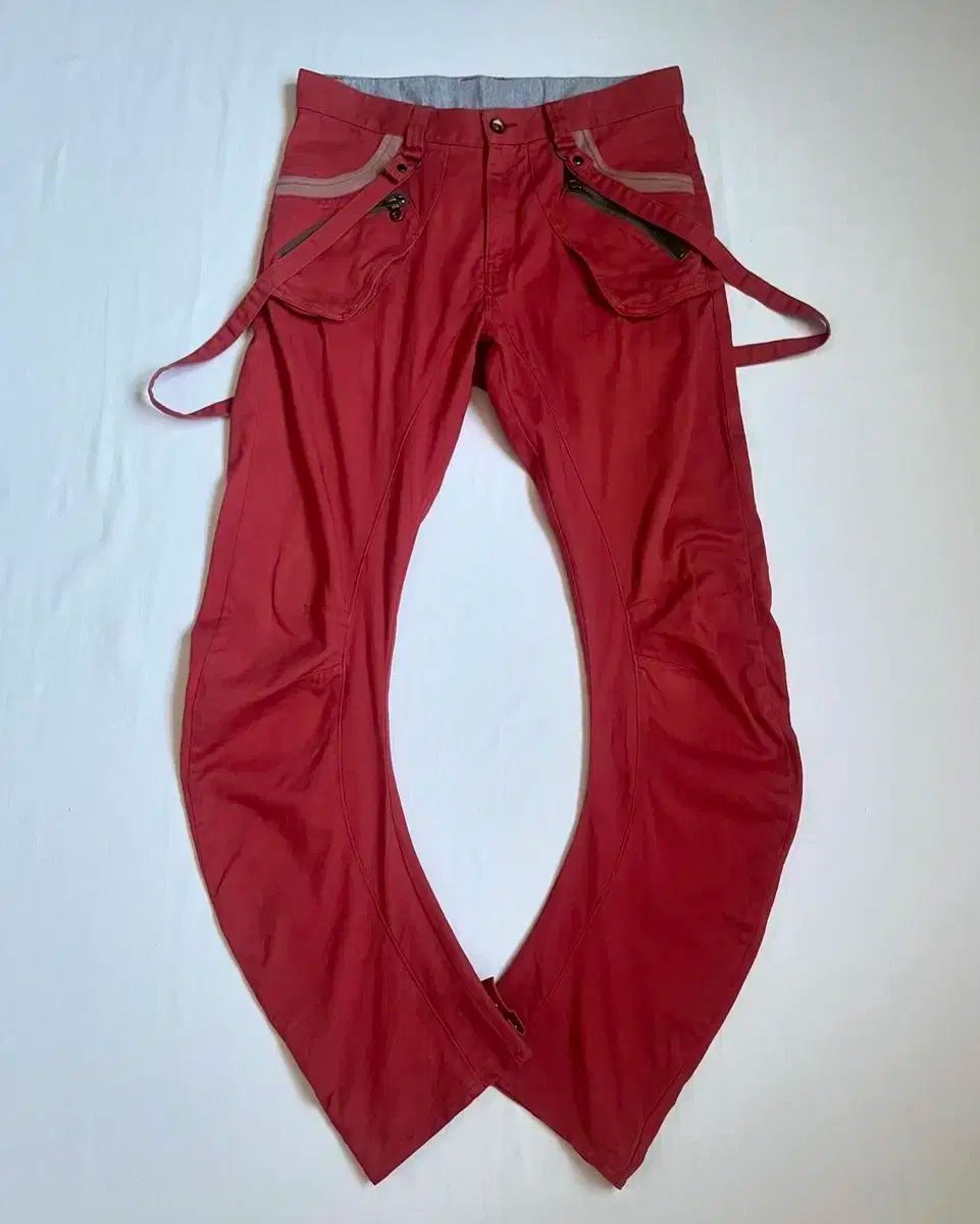 PPFM J Curved Suspenders Bondage Pants