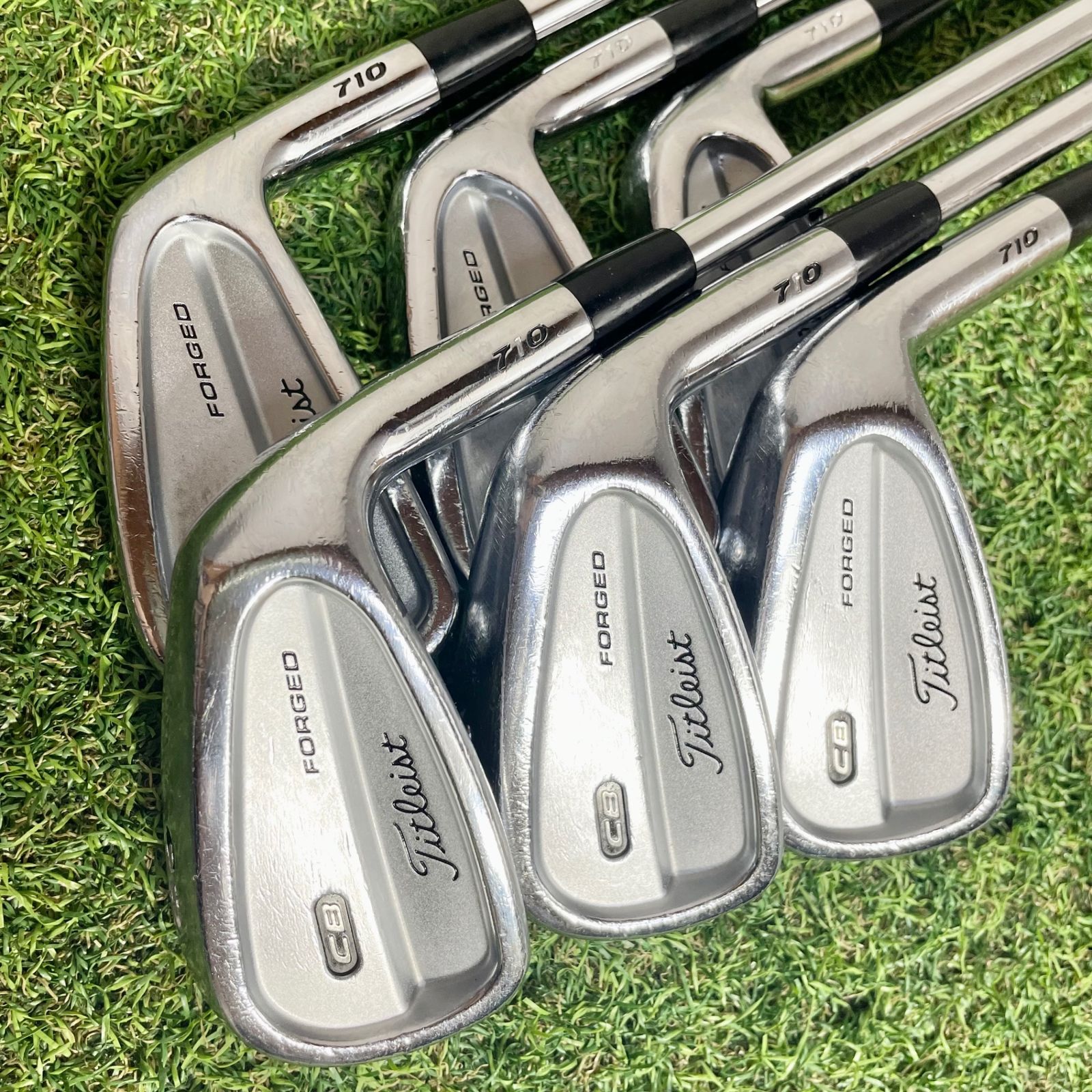 メンズ Titleist CB710 アイアンセット メンズ 6本 S 右 タイトリスト
