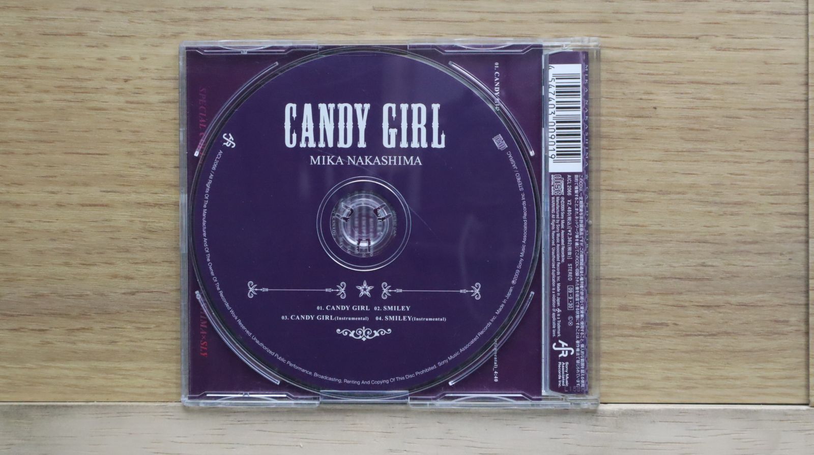 国内盤CD☆中島美嘉/Mika Nakashima□ CANDY GIRL(Tシャツ付C