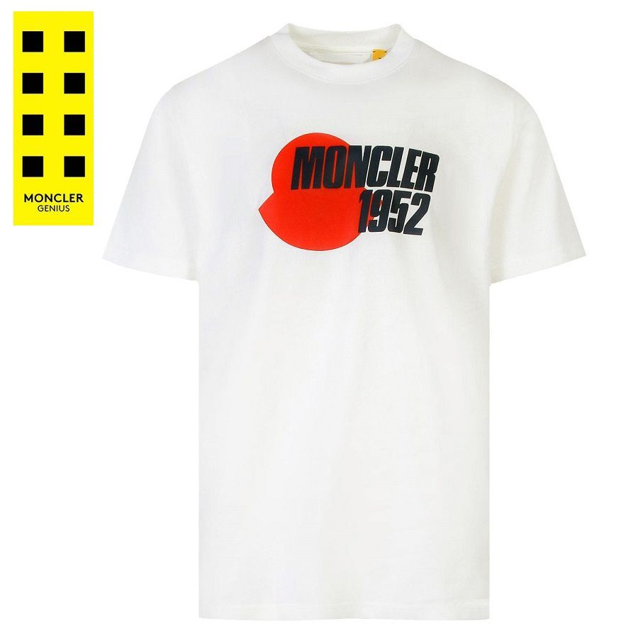 137 MONCLER GENIUS モンクレール ジーニアス ホワイト 8C00002 8390T 半袖 Tシャツ