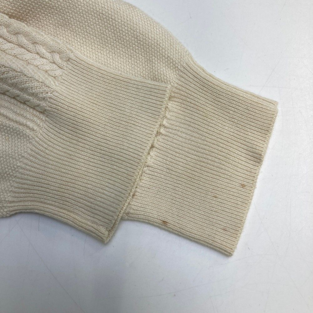 未使用❗️マスターバニーエディション　6 カシミヤ混　ケーブルニット　セーター サイズ：6 MASTER BUNNY EDITION マスターバニーエディション ニット