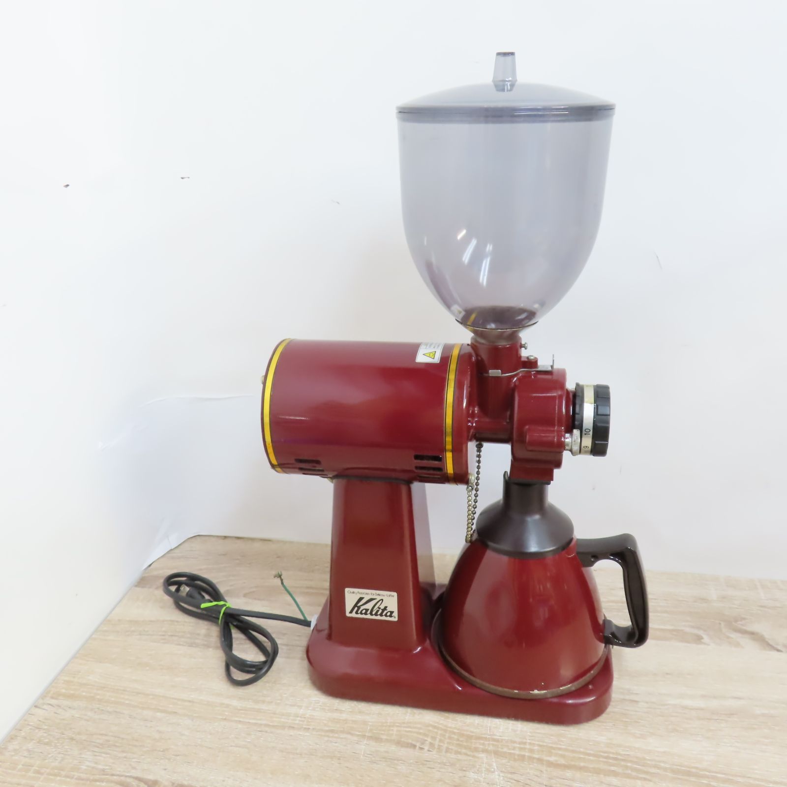 カリタ Kalita ハイカットミル タテ型 61007 業務用 動作品 1995年製 
