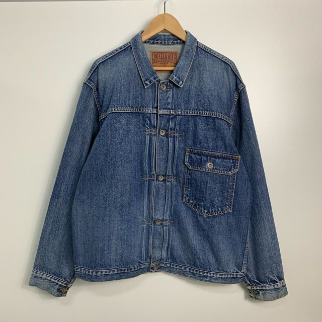 COOTIE PRODUCTIONS 1st Type Denim Jacket Used Wash XL クーティー