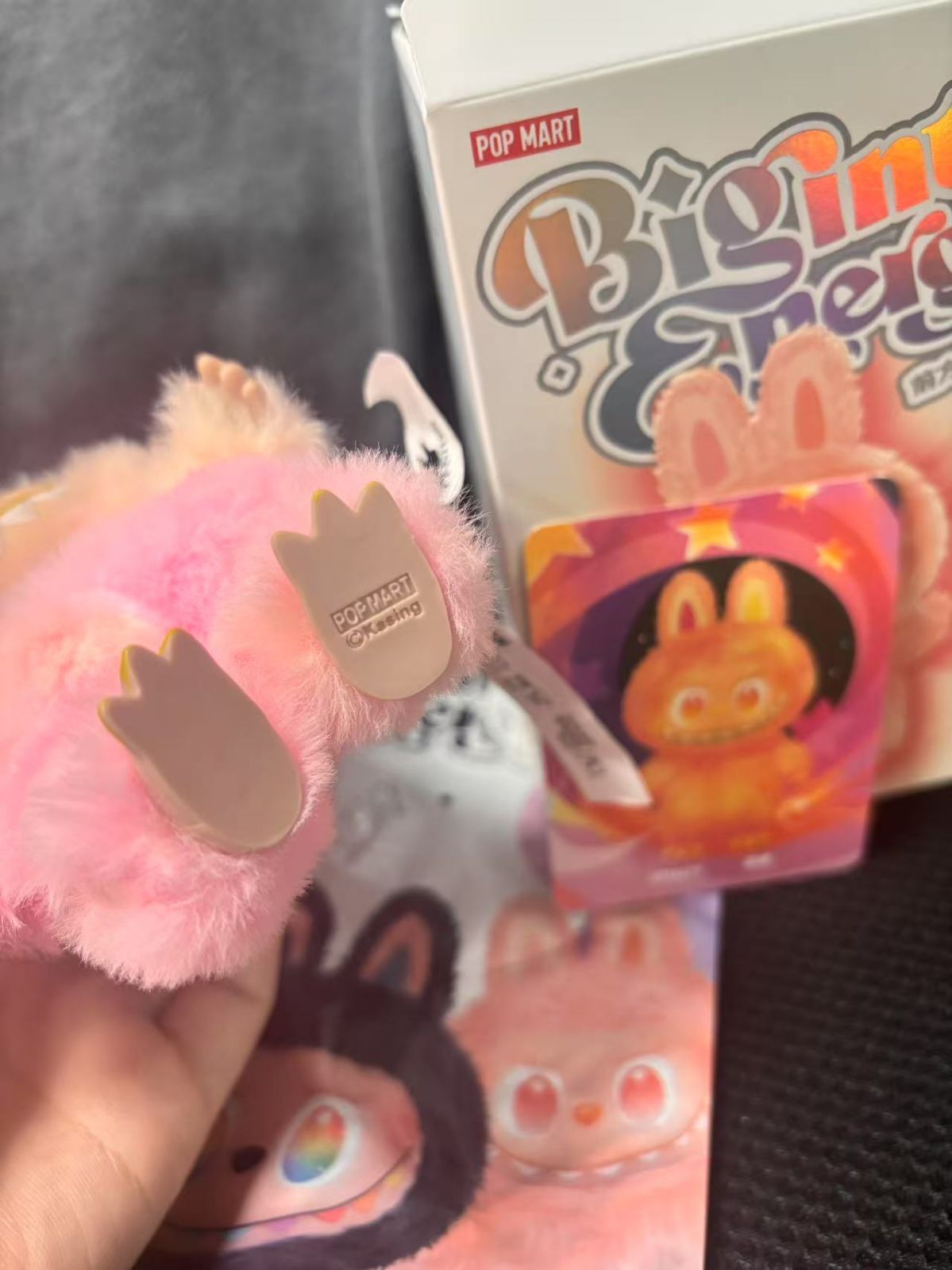 正規品 LABUBU POP MART ラブブ ポップマート Big into Energy