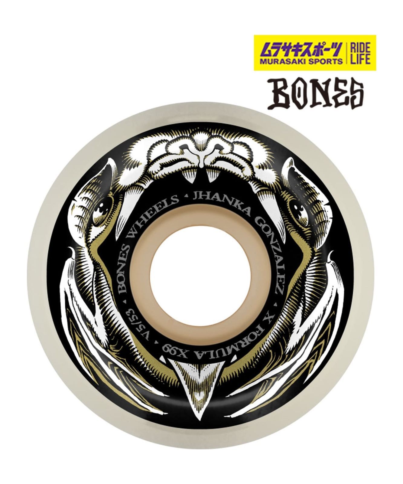 BONES WHEELS ボーンズ ウィール スケートボード ウィール X-FORMULA JHANKA NIGHTFLIGHT 52mm 99A V5