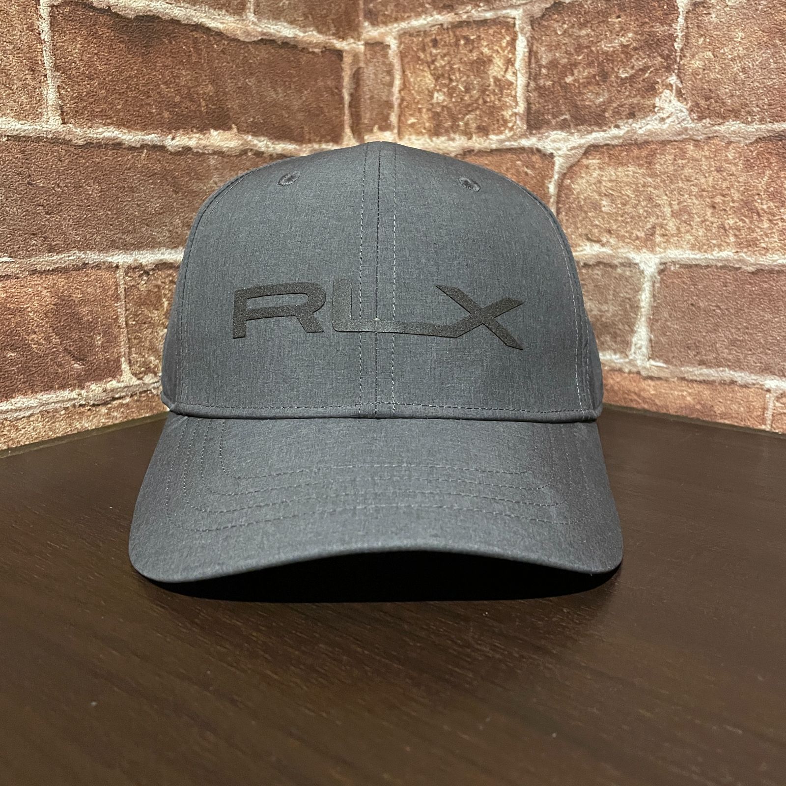 新品】RLX GOLF ラルフローレン ゴルフ キャップ ロゴ グレー - BACK9