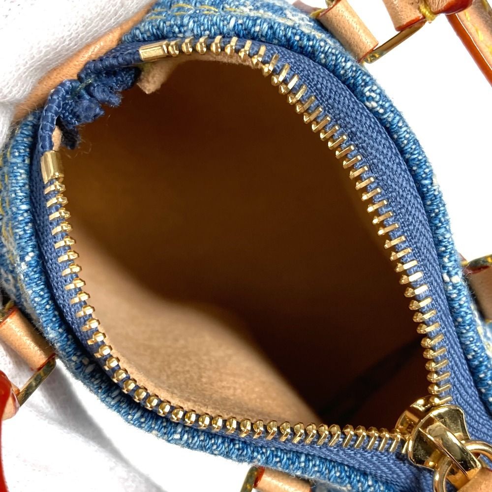 モノグラムデニムキャンバス ブルー