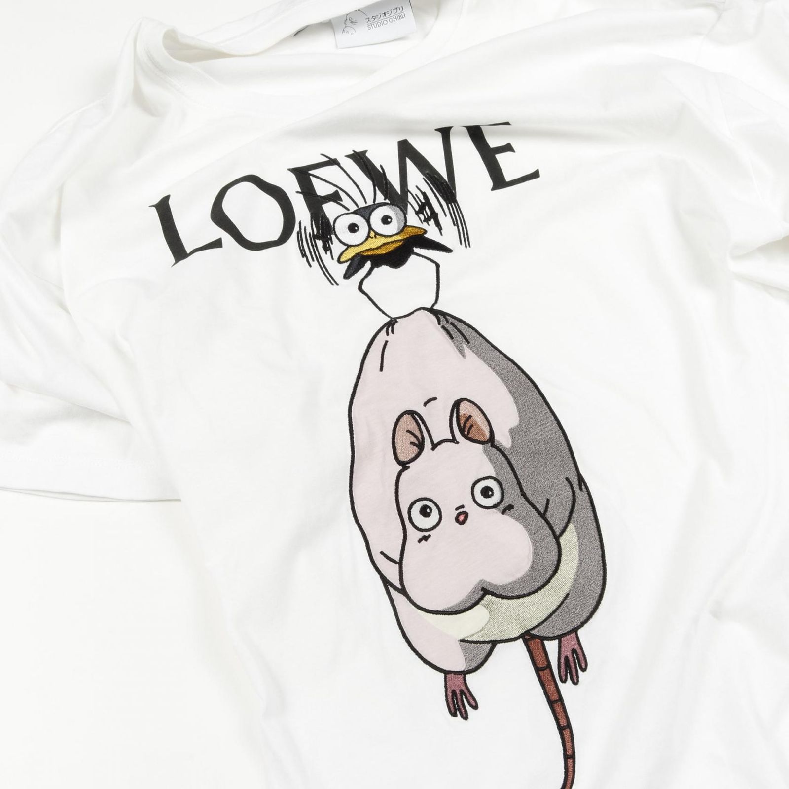 B*・様 レア★LOEWEロエベ カニ柄 Tシャツ 美品 LOEWE ロエベ カニ柄 Tシャツ 半袖 M相当 入手困難 トップス