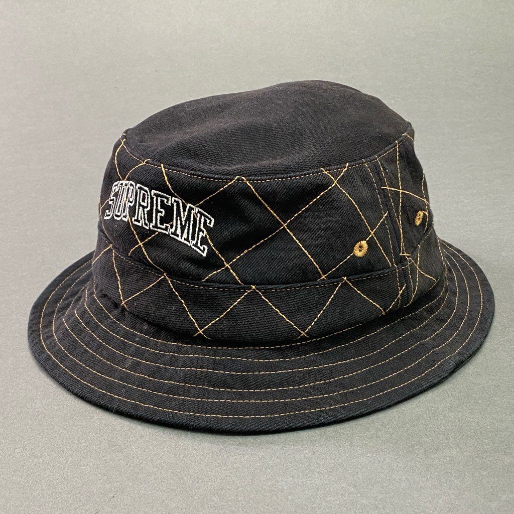 9d5 Supreme シュプリーム Diamond Stitch Crusher Hat バケット