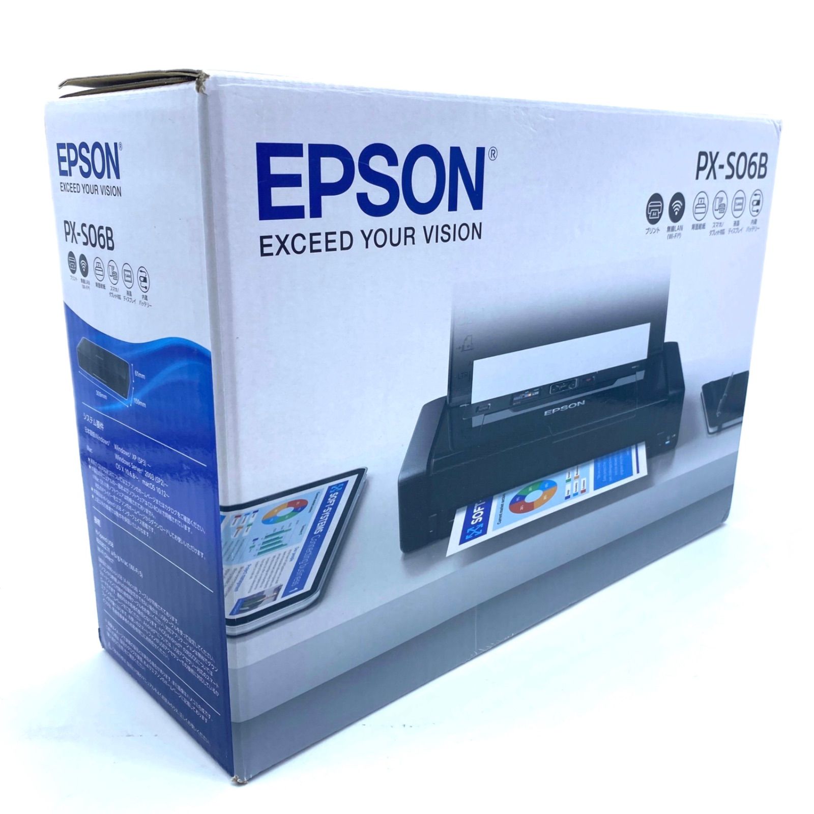 エプソン PX-S06W Ａ４モバイルインクジェットプリンター - 通販