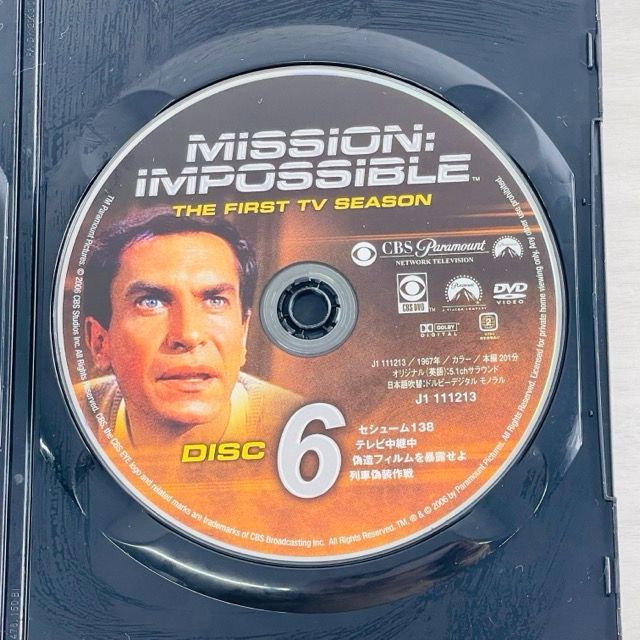 送料無料 DVD MissionIMPOSSIBLE スパイ大作戦 シーズン1日本語完全版