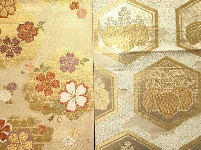 平和屋本店□袋帯 西陣 まとめて100点 鳳凰 鶴 鴛鴦 風景 花柄