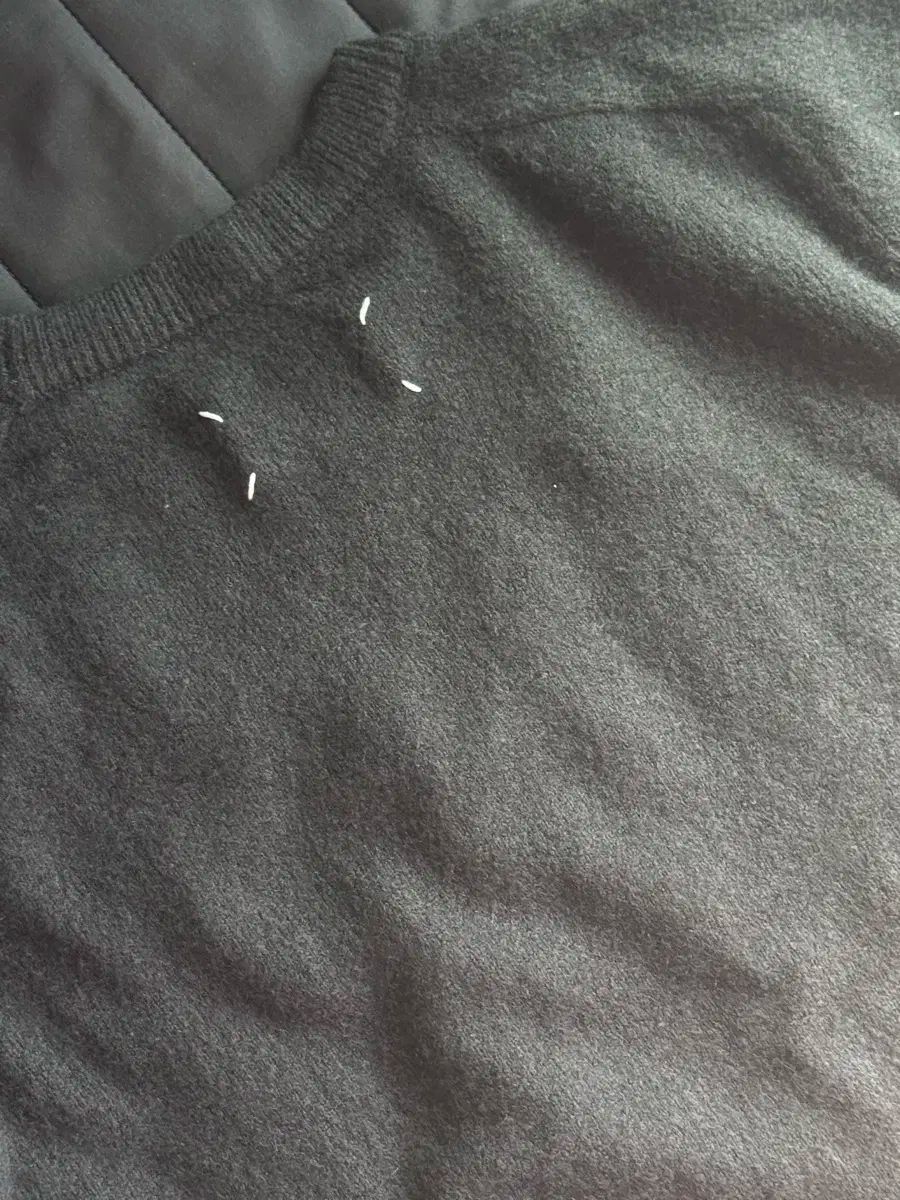 メゾンマルジェラ ブラック ニット 46