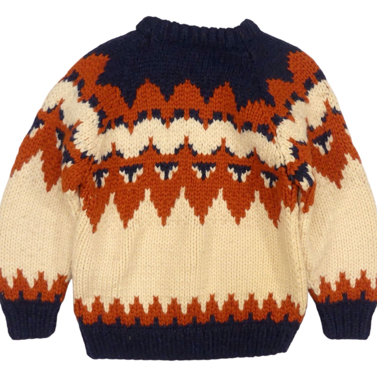 LONGHOUSE ロングハウス カウチン セーター ニット カナダ L 古着